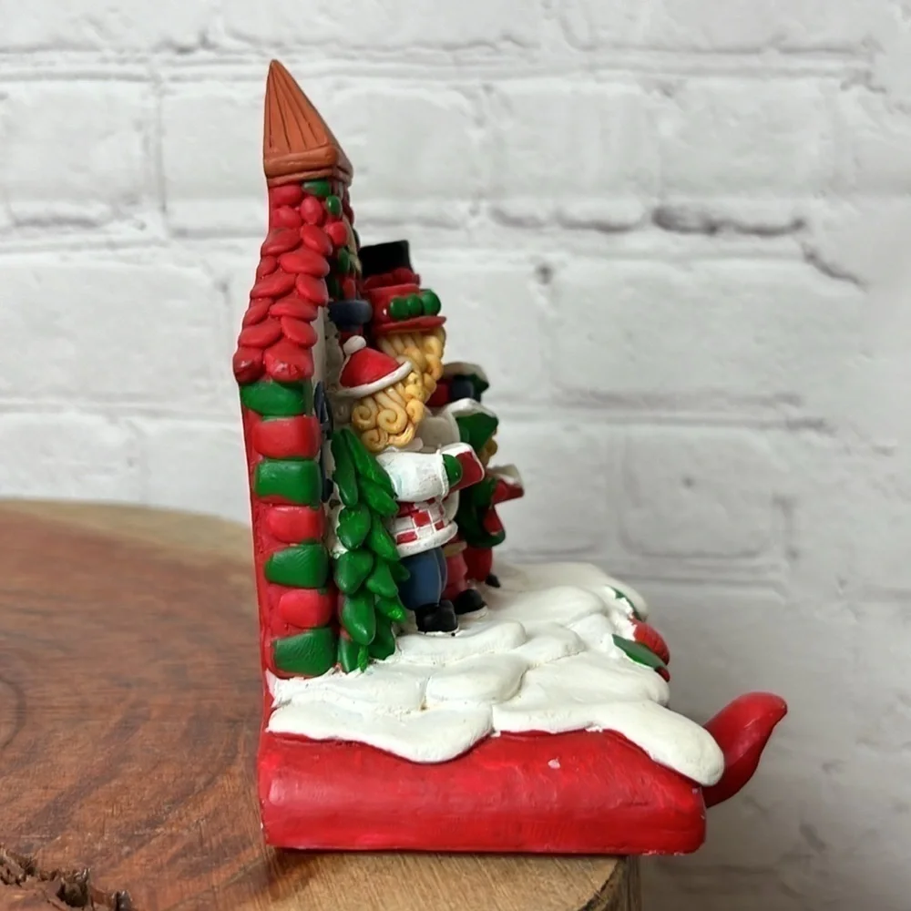 RARE Pair of VIntage Christmas Stocking Holders